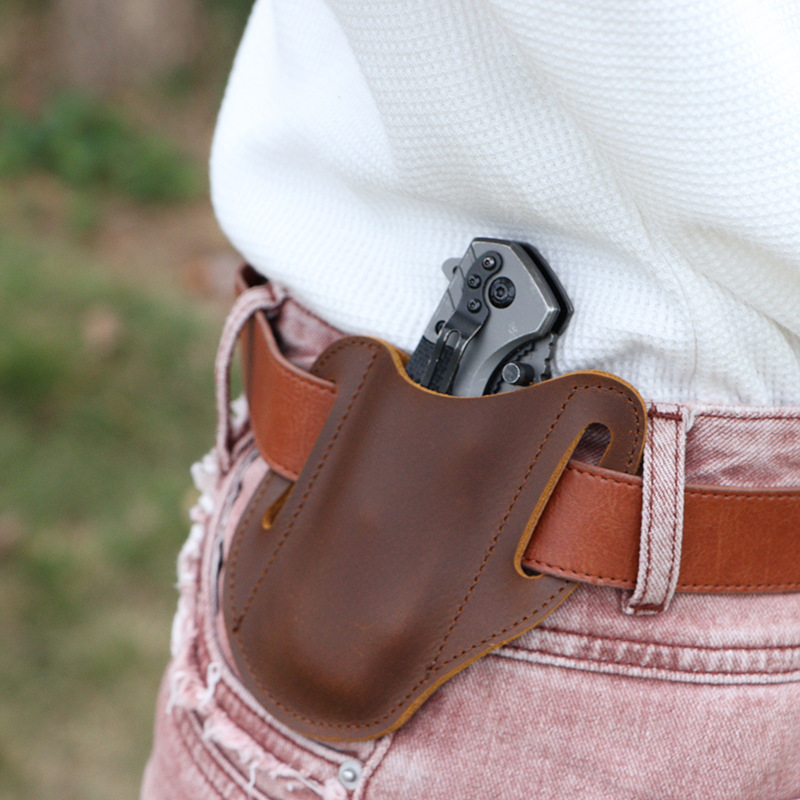 Skórzana torba EDC na narzędzi – Edc Carry Fanny Pack recenzja i cena